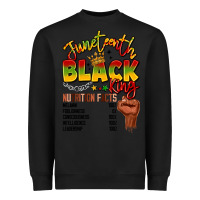 Black juneteenth black king Heavyweight Sweatshirt - LillyAllenDesigns
