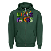 Sports Green Hocus Focus Teacher Halloween Zipper Hoodie - LillyAllenDesigns