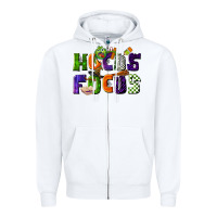 White Hocus Focus Teacher Halloween Zipper Hoodie - LillyAllenDesigns