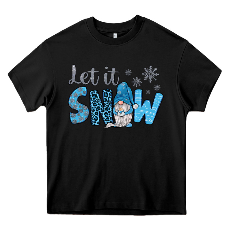 Let It Snow Heavy Core Tee by JahusDesignShop | Teevron