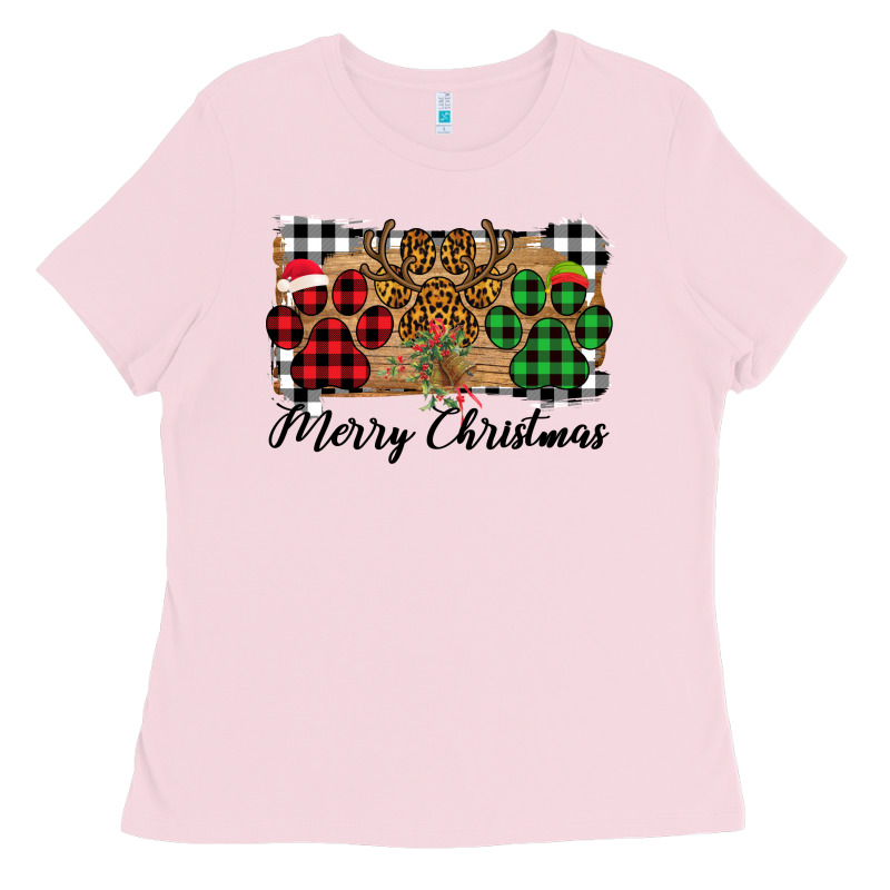 Merry Christmas Paws Ladies Tee by Bettercallsaul | Teevron
