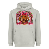 Moon Dust dachshund puppy floral rainbow Heavyweight Hoodie - Artiststas