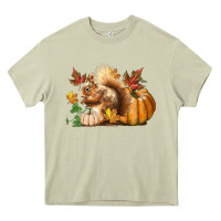 Fall Squirrel Heavy Core Tee | Teevron