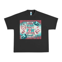 Pigment Black every patient leaves a paw print in my heart Urban Heavy Tee - TumblerDesignByShophia