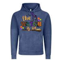 Vintage Denim the witch is in Vintage Hoodie - CowGirlArtShop