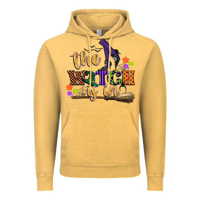 The Witch Is In Vintage Hoodie by CowGirlArtShop | Teevron