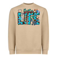 Mushroom Doctor Life Heavyweight Sweatshirt - CowhideDigitalArt