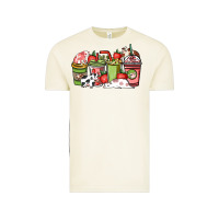 Vintage Arctic Cow and strawberry coffee cups Vintage Tee - HowdyJamesFarm