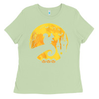 Matcha squirrel moon funny halloween costume t shirt Ladies Tee - minhPixels