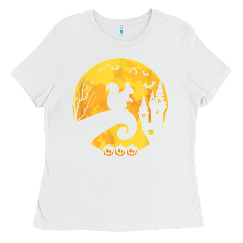 Squirrel Moon Funny Halloween Costume T Shirt Ladies Tee by minhPixels | Teevron