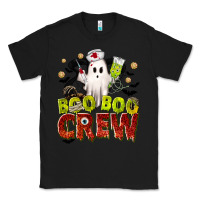 Black Boo Boo Crew Nurse Classic Tee - texasbilliewilder