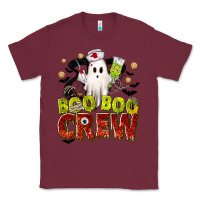 Burgundy Boo Boo Crew Nurse Classic Tee - texasbilliewilder