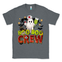 Charcoal Heather Boo Boo Crew Nurse Classic Tee - texasbilliewilder