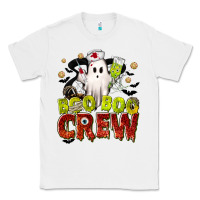 White Boo Boo Crew Nurse Classic Tee - texasbilliewilder