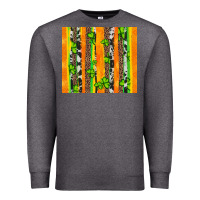 Charcoal Heather st patricks shamrock with cowhide Premium Sweatshirt - Artiststas