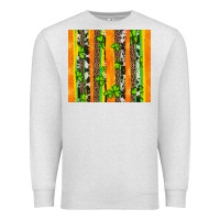 Oatmeal Heather st patricks shamrock with cowhide Premium Sweatshirt - Artiststas