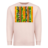 Pale Pink st patricks shamrock with cowhide Premium Sweatshirt - Artiststas