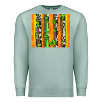 Seafoam st patricks shamrock with cowhide Premium Sweatshirt - Artiststas