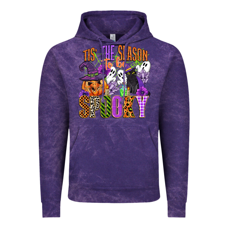 Tis The Season To Be Spooky Vintage Hoodie by CowGirlArtShop | Teevron