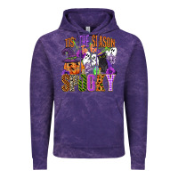 Cloud Purple tis the season to be spooky Vintage Hoodie - CowGirlArtShop
