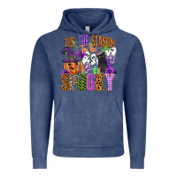 Vintage Denim tis the season to be spooky Vintage Hoodie - CowGirlArtShop