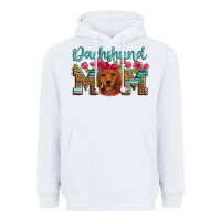 White dachshund mom Heavyweight Hoodie - Artiststas