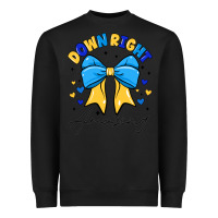 Black Down Right Amazing Heavyweight Sweatshirt - CowhideDigitalArt