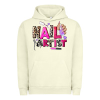 Pigment Pistachio nail artist Urban Hoodie - AdoDesignShop