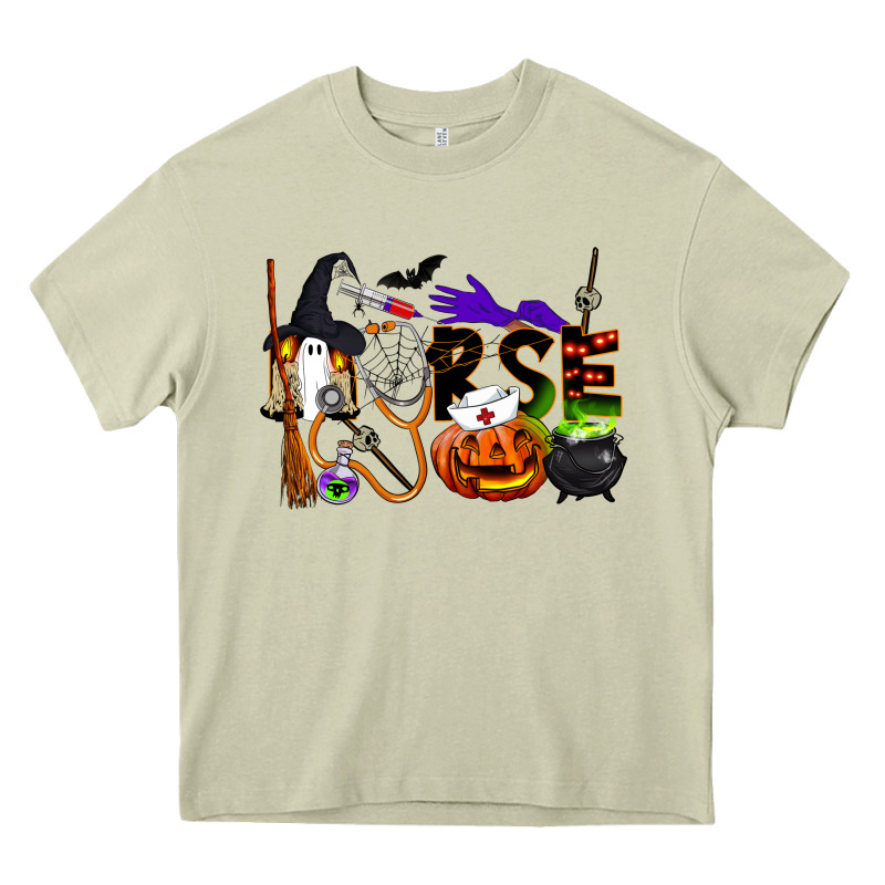 Halloween Nurse Heavy Core Tee by LillyAllenDesigns | Teevron