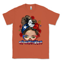 Copper Puerto Rico messy bun Classic Tee - NancyCooperArtShop