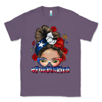 Lavender Puerto Rico messy bun Classic Tee - NancyCooperArtShop