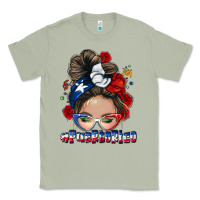 Matcha Puerto Rico messy bun Classic Tee - NancyCooperArtShop