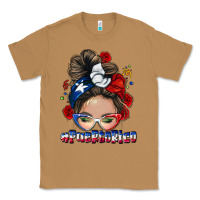 Toasted Coconut Puerto Rico messy bun Classic Tee - NancyCooperArtShop