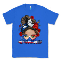 True Royal Puerto Rico messy bun Classic Tee - NancyCooperArtShop