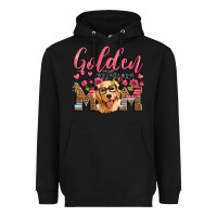 Black golden retriever mom Heavyweight Hoodie - Artiststas
