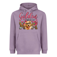 Lavender golden retriever mom Heavyweight Hoodie - Artiststas