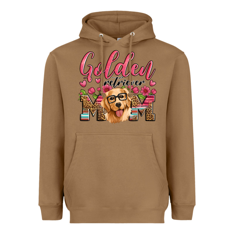 Golden Retriever Mom Heavyweight Hoodie by Artiststas | Teevron