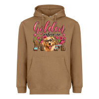 Toasted Coconut golden retriever mom Heavyweight Hoodie - Artiststas