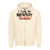 Sandshell I Teach The Brightest Students Zipper Hoodie - LillyAllenDesigns