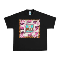 Black mom daily affirmation Urban Heavy Tee - TumblerDesignByShophia