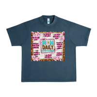 Midnight Navy mom daily affirmation Urban Heavy Tee - TumblerDesignByShophia