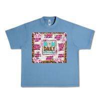 Pebble Blue mom daily affirmation Urban Heavy Tee - TumblerDesignByShophia