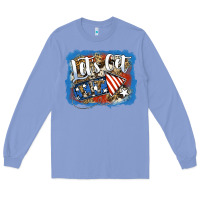 Colony Blue Let's Get Lit Long Sleeve Tee - Jasminsmagicworld
