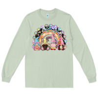 Matcha Easter Day rainbow gnomes Long Sleeve Tee - CowGirlArtShop