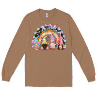 Toasted Coconut Easter Day rainbow gnomes Long Sleeve Tee - CowGirlArtShop