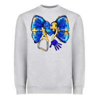Down Syndrome Ribbon Heavyweight Sweatshirt | Teevron