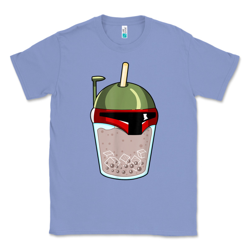 Bubble Fett Boba Tea Funny Sci Fi Pun Pearl Milk Tea Gift T Shirt Classic Tee by minhPixels | Teevron