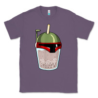 Lavender bubble fett boba tea funny sci fi pun pearl milk tea gift t shirt Classic Tee - minhPixels