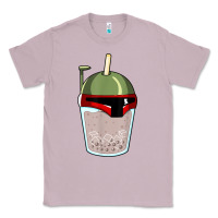 Lilac bubble fett boba tea funny sci fi pun pearl milk tea gift t shirt Classic Tee - minhPixels