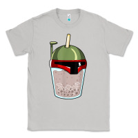 Moon Dust bubble fett boba tea funny sci fi pun pearl milk tea gift t shirt Classic Tee - minhPixels